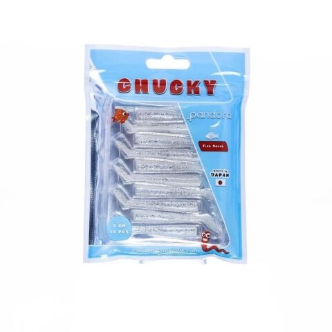 Pandora Chucky 5cm 10 Parça Lrf Silikon Sahte Yem