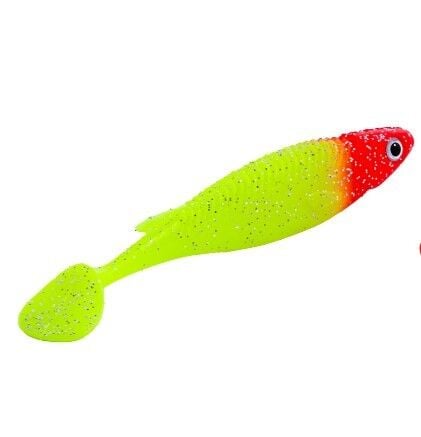 Fishack PredatorX  10 cm 10 gr- UV Boyalı - Chartreuse Red