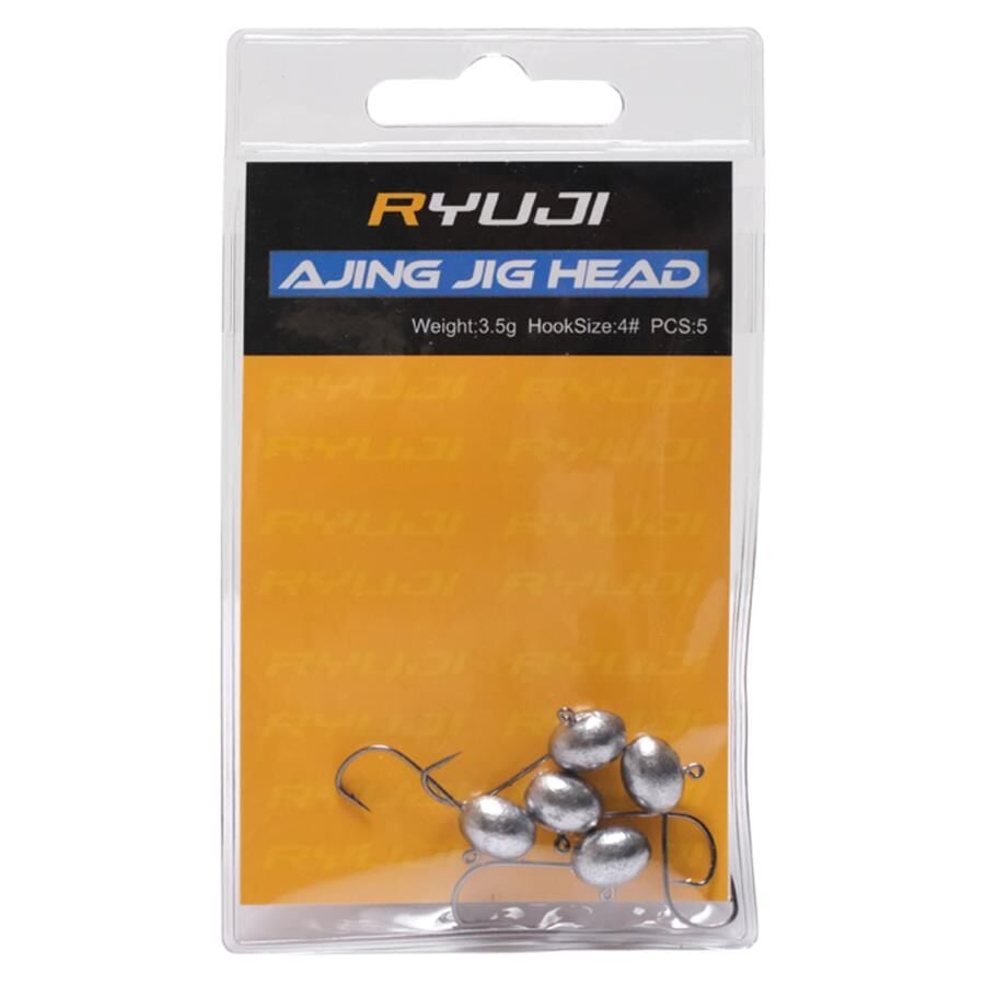Ryuji Ajing Jig Head 3.5gr No:4  Zoka (5 Adet)
