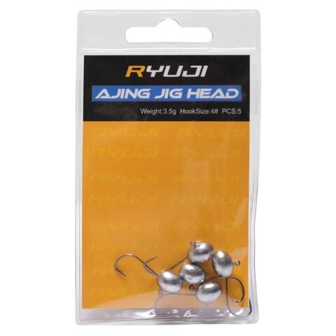 Ryuji Ajing Jig Head 3.5gr No:4  Zoka (5 Adet)