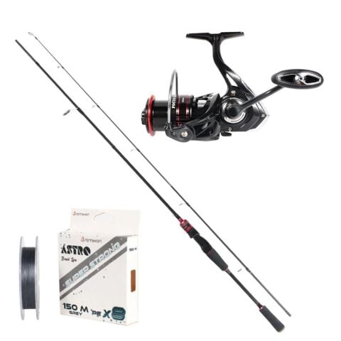 Remixon Focus RD 270cm 5-35gr  Kamış +RD 4000 M 5+1 Bilya  Makina  Spin Set