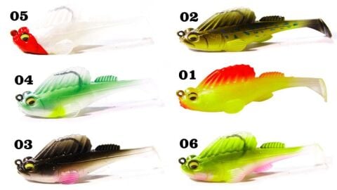 FUJIN Punk Fish 8cm 14gr Silikon Yem