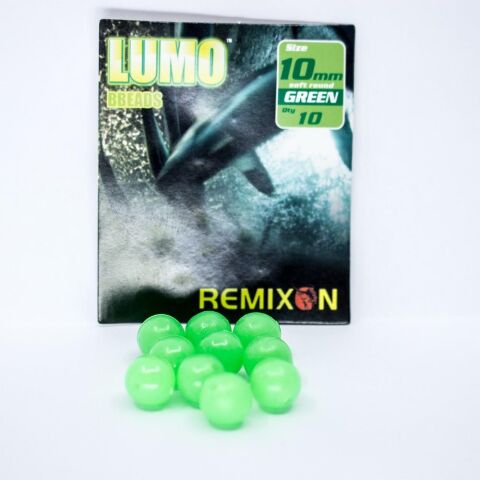 Remixon 10mm Yuvarlak Soft Boncuk(10Adet) Yeşil