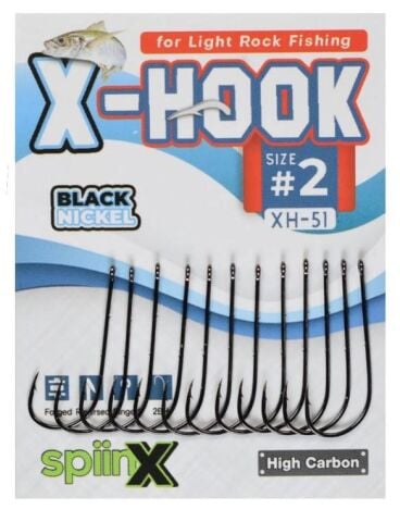 Spiinx X-Hook Tekli Jig Head ve Yem İğnesi No:6