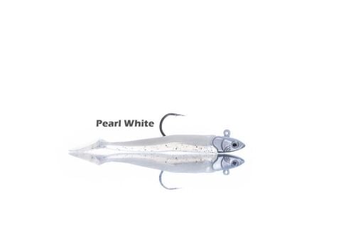 Pandora Sayori Shad 8 Cm 12 Gr Pearl White Silikon Yem