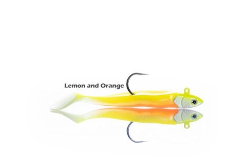 Pandora Sayori Shad 8 Cm 12 Gr Lemon And Orange Silikon Yem