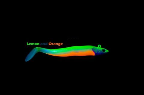 Pandora Sayori Shad 8 Cm 12 Gr Lemon And Orange Silikon Yem