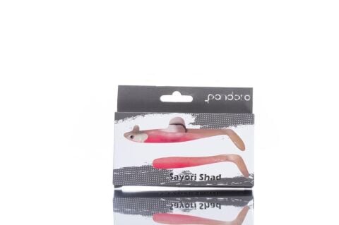 Pandora Sayori Shad 8 Cm 12 Gr Striped Glow Pink Silikon Yem