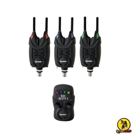 Extra Carp Bite Sazan Alarm Seti Exc Elite 3+1