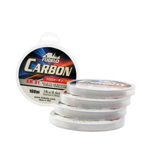 Fubelo Fluorocarbon 100mt 0.35mm 8.4kg Misina