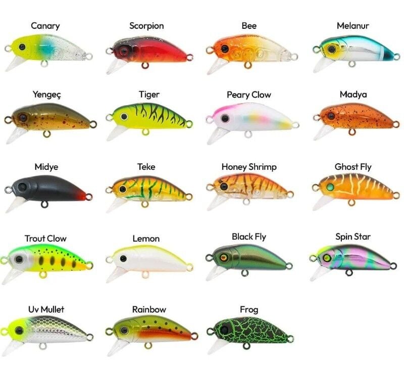 Hanfish Bıdık 3.5 Cm 3.1 Gr Suni Yem