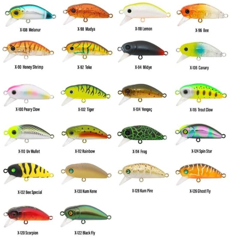 Hanfish Bıdık 3.5 Cm 3.1 Gr Suni Yem