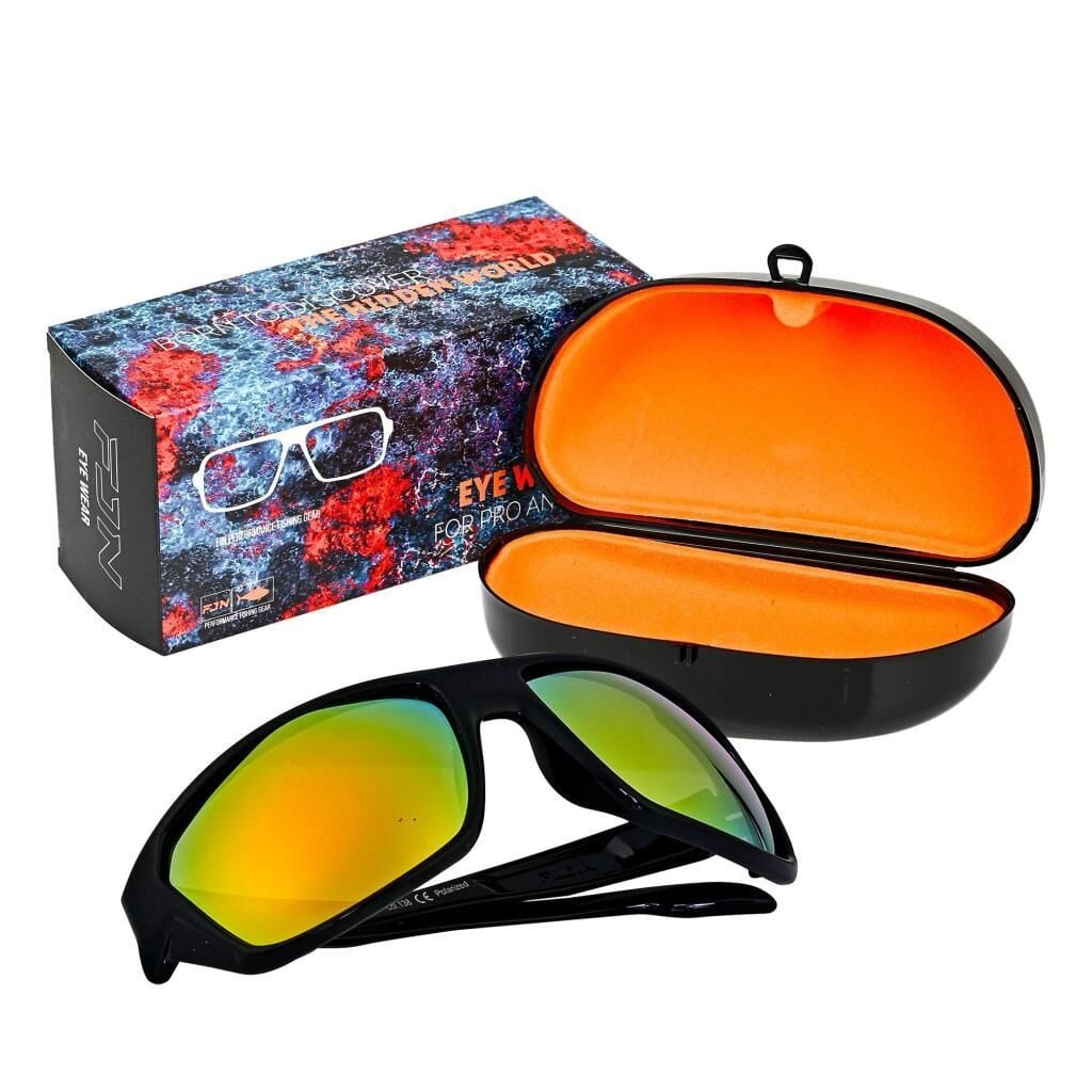 Fujin Pro Angler Polarize Güneş Gözlüğü (Orange Shiny Black )