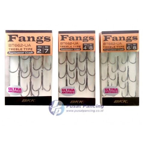 BKK Fangs BT662 Üçlü İğne Ultra AntiRust