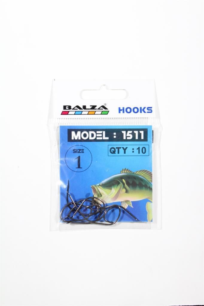 Balza 1511 Black Nikel Cırcle İğne 10 lu Paket