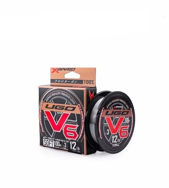 YGK F-UGO V6 Fluorocarbon 100 mt Misina