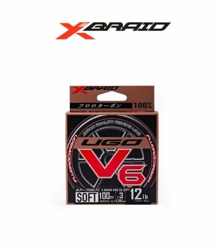 YGK F-UGO V6 Fluorocarbon 100 mt Misina