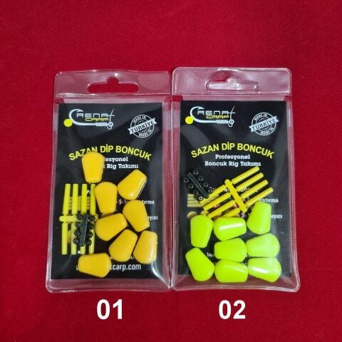 Renat Carp Profesyonel MISIR Model Boncuk Rig Takım Dip Yemi