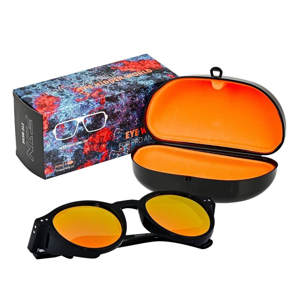 Fujin Venom Polarize Güneş Gözlüğü (  Orange Shiny Black)