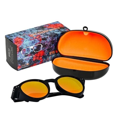 Fujin Venom Polarize Güneş Gözlüğü (  Orange Shiny Black)