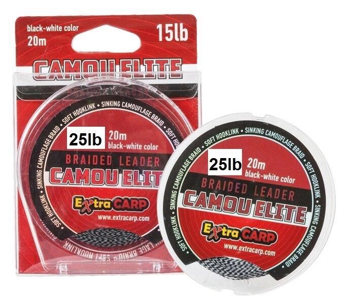 Extra Carp Camou Elite 20m 25lb Köstek İpi