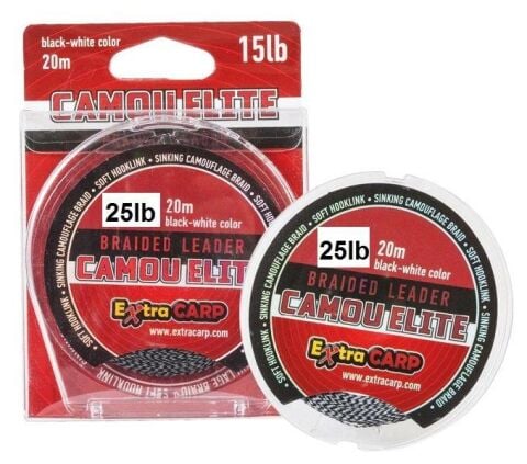 Extra Carp Camou Elite 20m 25lb Köstek İpi