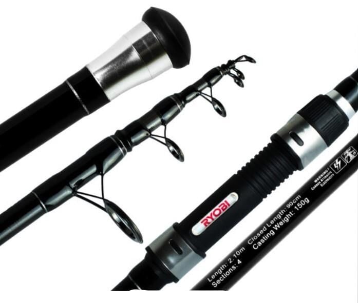 Ryobi Mutsu 180cm 150gr Atarlı Bot/Tekne Kamışı