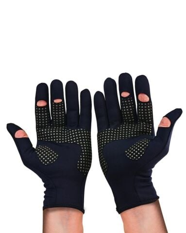 Fujin Pro Angler Winter Gloves Black (M/L )