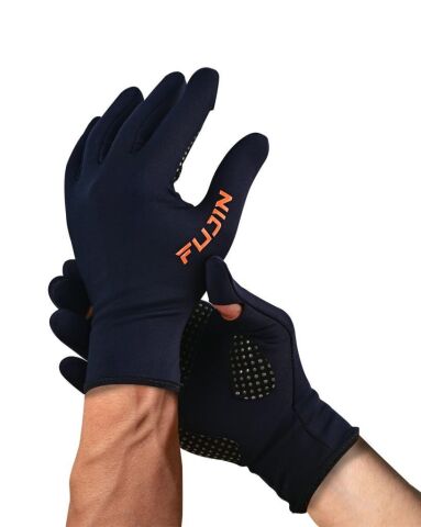 Fujin Pro Angler Winter Gloves Black (L/XL )