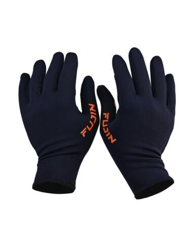 Fujin Pro Angler Winter Gloves Black (L/XL )
