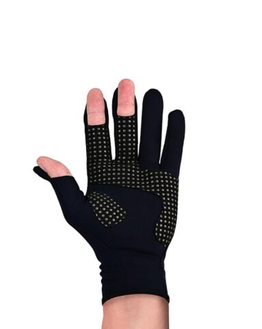 Fujin Pro Angler Winter Gloves Black (L/XL )