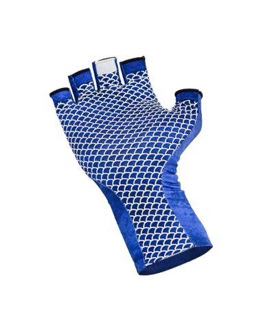 Fujin Pro Angler Summer Gloves Blue (L/XL)