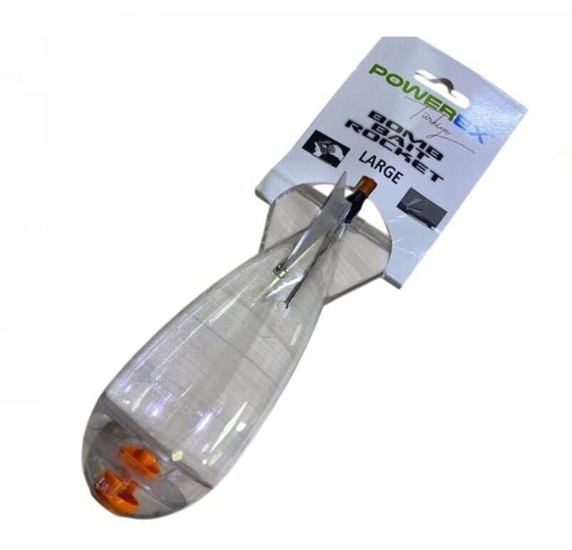 Powerex Büyük Boy ŞEFFAF Oval Model Yemleme Roketi