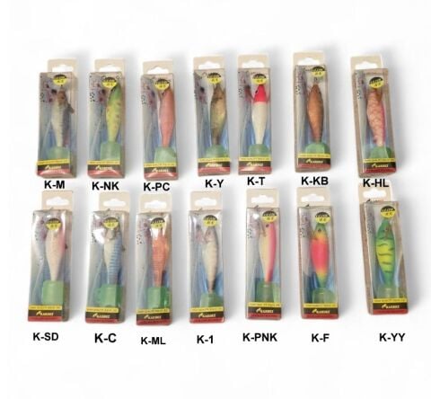 Kardez Squid Jig Glow 10cm 10,15gr Kalamar Zokası