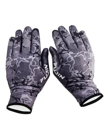 Fujin Pro Angler Winter Gloves Black Camo (M/L)