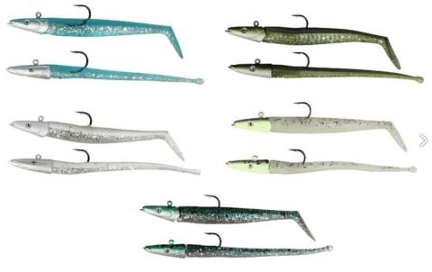 Savage gear Sandeel And Slug 10 cm 10 gr 4+2 Adet