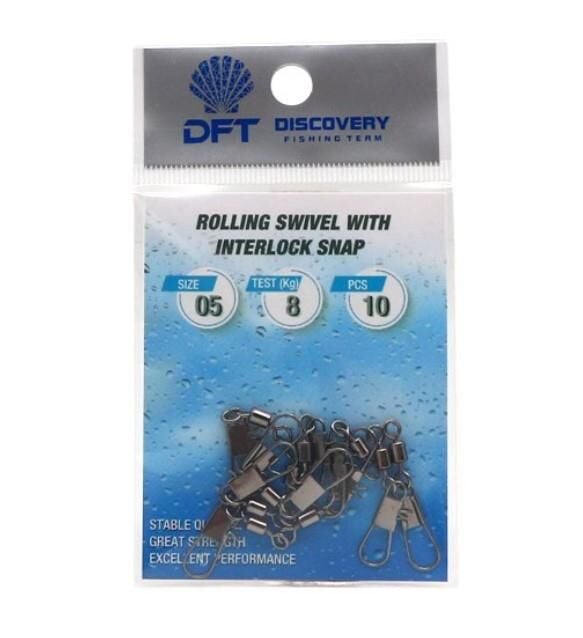 DFT Klipsli Fırdöndü - Siyah No:5 (10ad)