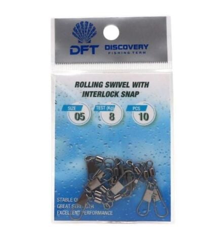 DFT Klipsli Fırdöndü - Siyah No:5 (10ad)