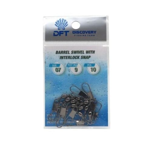 DFT Klipsli Fırdöndü - Siyah No:7 (10ad)