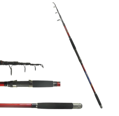 Eurofish Sigma Surf  100-200 gr 420 cm  Kırmızı Surf Olta Kamışı