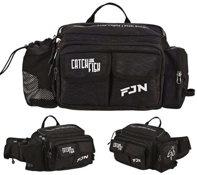 Fujin AjiGo Bel Çantası Black - Balıkçı Çantası