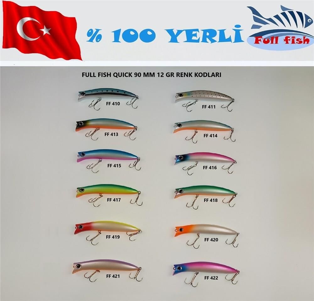 Full Fish Quick 90 mm - 12 gr