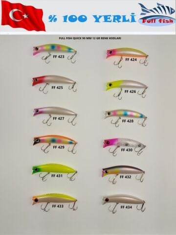 Full Fish Quick 90 mm - 12 gr