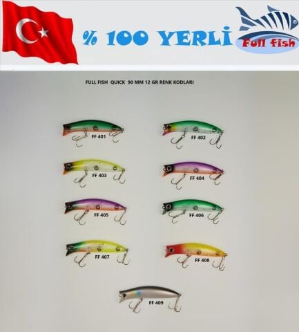 Full Fish Quick 90 mm - 12 gr