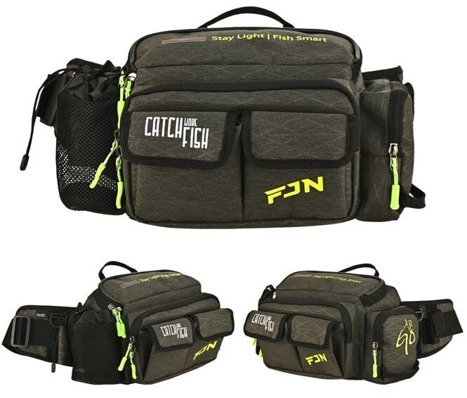 Fujin AjiGo Bel Çantası Khaki - Balıkçı Çantası