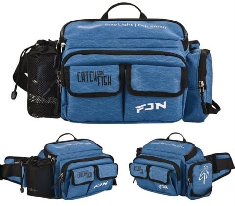 Fujin AjiGo Bel Çantası Indigo - Balıkçı Çantası