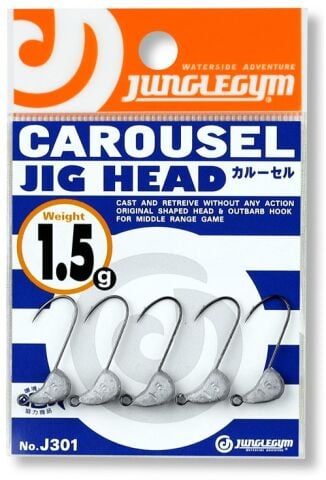 Jumglegym J301  Carousel Jig Head 0.6 g (5AD)