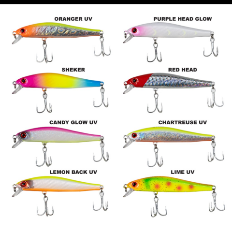 Ryuji  Boss Minnow 7 cm  5 gr Suni Yem