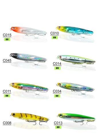 NaniwaOsakaShi Shadow Rise 8.5 cm 11.7 gr Suüstü Maket Balık