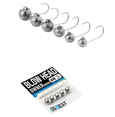 Ecooda Blow  Owner Hook #8  Lrf Jighead